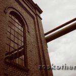Essener Zeche Zollverein, Sepia-Foto