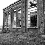 verfallene Industriegebäude