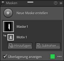 Adobe Lightroom Masken lernen